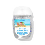 Bath & Body Works Bright Summer Days Hand Sanitizer – Pocket-sized sanitizer with a refreshing scent.