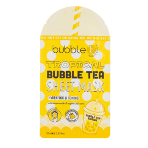 Tropical Bubble Tea Sheet Mask – Hydrating & Refreshing Skincare | Shop Via Abroad