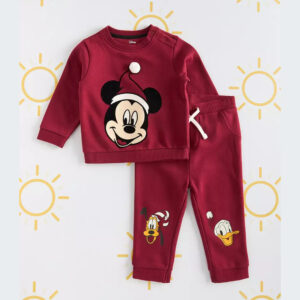Mickey & Friends Sweatshirt & Joggers Set – Trendy Casual Wear