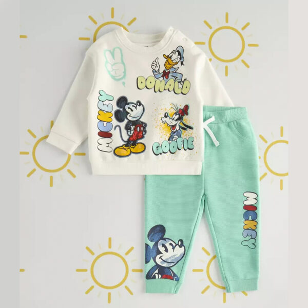 Trendy Mickey Mouse Sweatshirt Set – Shop Via Abroad