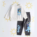 Trendy Bluey Print Joggers Set for Casual Outfits