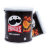 Pringles Hot & Spicy 40g – Spicy & Crunchy Chips in a Resealable Can