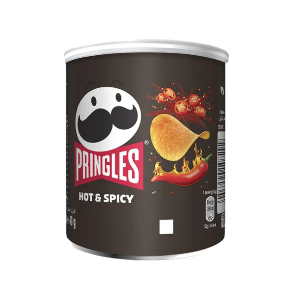 Pringles Hot & Spicy 40g – Spicy & Crispy Snack