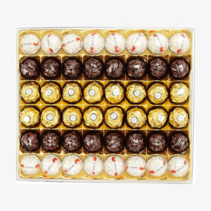 Ferrero Rocher Collection Tray – 48 Assorted Chocolates in Gift Box (518g)