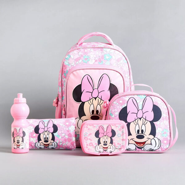 Minnie Mouse 5-Piece Backpack Set for Kids –  Max Fashion Dubai