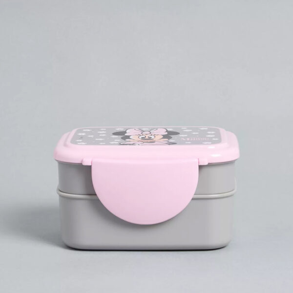 Minnie Mouse Print Lunch Box with Fork – Max Fashion Dubai